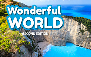 Изучение иностранных языков: Wonderful World 2nd Edition 4 Posters [National Geographic]
