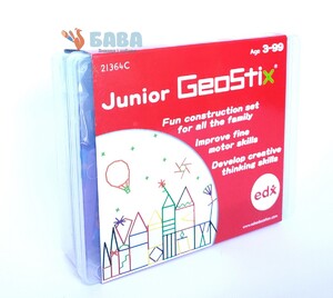 Развивающий набор для конструирования на плоскости "Цветные палочки" в комплекте с карточками