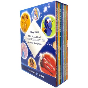 Книги для детей: Набор из 15 книг Disney Pixar Magical Story Collection