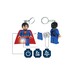 IQ Hong Kong - Брелок-фонарик Лего Супергерои "Супермен" (LGL-KE39) дополнительное фото 2.