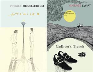 Художественные: Vintage Satire. Atomised. Gulliver's Travels (комплект из 2 книг)