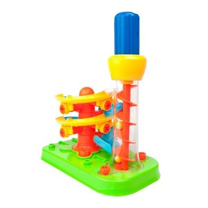 Ігри та іграшки: Конструктор Edu-Toys Гірка-спіраль з інструментами