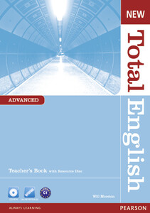 Вивчення іноземних мов: New Total English. Advanced. Teacher's Book (+CD)