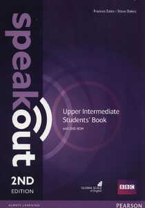 Книги для дітей: Speakout Upper Intermediate SB+DVD (9781292116013)