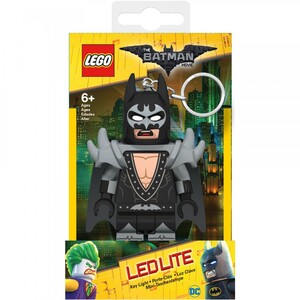 Аксессуары для детей: IQ Hong Kong - Брелок-фонарик "Лего - Бэтмен в костюме рокера" (LGL-KE103G)