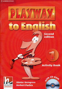 Книги для дітей: Playway to English 1. Activity Book. Second Edition (+ CD-ROM)