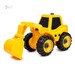 Разборная модель Трактор с экскаваторной установкой, Kaile Toys дополнительное фото 3.