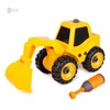 Набір Трактор з аксесуарами (машинка, 3 аксесуара, викрутка), Kaile Toys