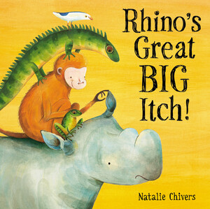 Книги про животных: Rhinos Great Big Itch!