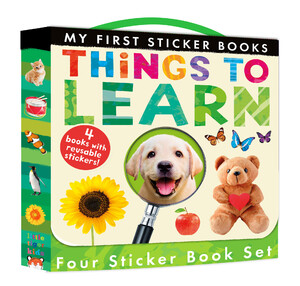 Книги для дітей: My First Sticker Books: Things to Learn