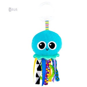Ігри та іграшки: М'яка іграшка-підвіска «Медузка з прорізувачем», Lamaze