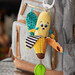 Мягкая игрушка-подвеска «Бананчик с прорезывателем», Lamaze дополнительное фото 6.