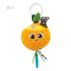 Мягкая игрушка-подвеска «Апельсинка с прорезывателем», Lamaze