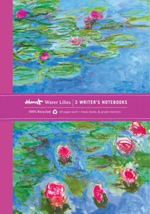 Monet Waterlilies Eco Writer's Notebook