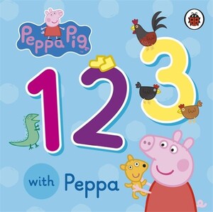 Книги для дітей: Peppa Pig: 123 with Peppa