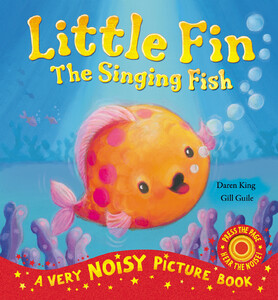Тактильні книги: Little Fin - The Singing Fish - Тверда обкладинка