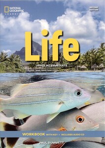 Книги для дорослих: Life 2nd Edition Upper-Intermediate Workbook with Key and Audio CD