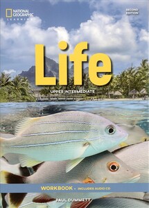 Книги для взрослых: Life 2nd Edition Upper-Intermediate Workbook without Key and Audio CD