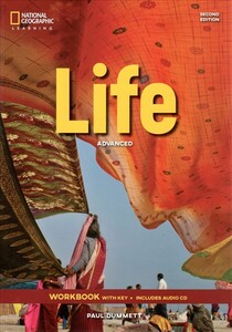 Life 2nd Edition Advanced Workbook with Key and Audio CD