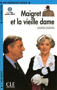 Книги для дорослих: LCF2 Maigret et La vieille dame  Livre+CD