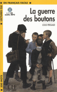 Книги для взрослых: LCF1 La Guerre des boutons Livre+CD