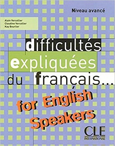 Книги для дорослих: Difficultes expliquees du francais....for English speakers