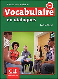 Книги для взрослых: En dialogues FLE Vocabulaire Intermediaire B1 Livre + CD