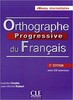 Orthographe Progr du Franc 2e Edition Interm Livre + CD
