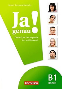 Иностранные языки: Ja Genau! Kurs- Und Ubungsbuch Mit Losungen Und CD B1 Band 1