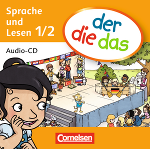 Учебные книги: der die das - Erstlesen 1./2. Schuljahr. Hr-CD