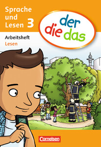 Книги для дітей: der die das - 3 Arbeitsheft Lesen