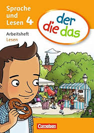 Книги для дітей: der die das - 4 Arbeitsheft Lesen