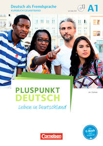 Книги для взрослых: Pluspunkt  Deutsch NEU A1 Kursbuch mit Video-DVD