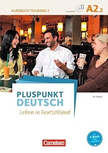 Книги для взрослых: Pluspunkt  Deutsch NEU A2/2 Kursbuch mit Video-DVD