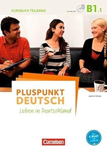 Книги для дорослих: Pluspunkt  Deutsch NEU B1/1 Kursbuch mit Video-DVD