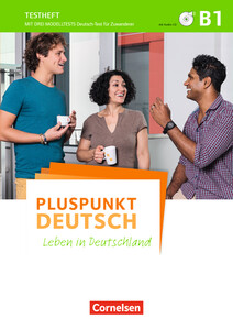 Книги для взрослых: Pluspunkt  Deutsch NEU B1 Testheft+CD