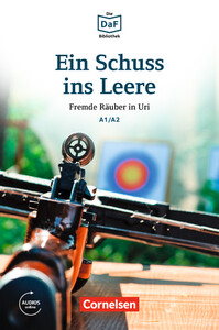 Художні книги: DaF-Krimis: A1/A2 Ein Schuss ins Leere mit MP3-Audios als Download