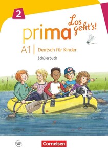 Книги для детей: Prima Los geht's! A1.2 Schulerbuch
