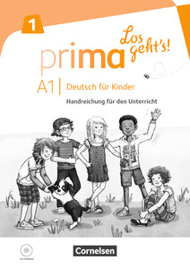 Книги для детей: Prima Los geht's! A1.1 Handreichung und Audio-CD