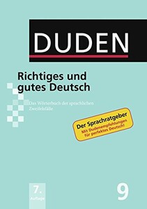Іноземні мови: Duden  9. Richtiges und gutes Deutsch