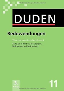 Книги для дорослих: Duden 11. Redewendungen