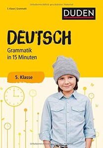 Книги для взрослых: Deutsch - Grammatik in 15 Minuten: 5. Klasse