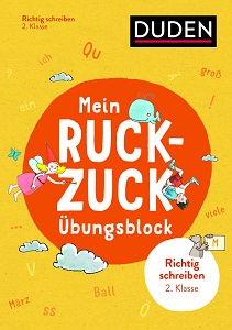 Книги для дітей: Mein Ruckzuck-ubungsblock Rechtschreibung 2. Klasse