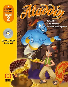 Книги для дітей: PR2 Aladdin with CD-ROM
