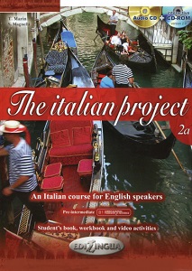 Иностранные языки: The Italian Project 2A Student's book +Workbook + CD audio+ CD-ROM