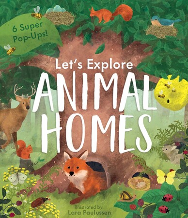 3D книги: Pop-up Animal Homes