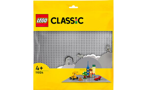 Конструктори: LEGO® - Велика будівельна дошка сірого кольору (11024)