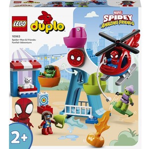 Конструкторы: Конструктор LEGO DUPLO Человек-Паук и друзья: приключения на ярмарке 10963