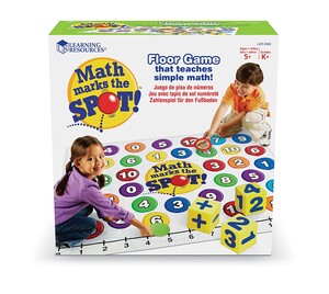 Начальная математика: Напольная игра "Простая математика" Learning Resources