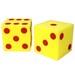 Большие кубики с точками для обозначения чисел (2 шт.) Learning Resources дополнительное фото 1.